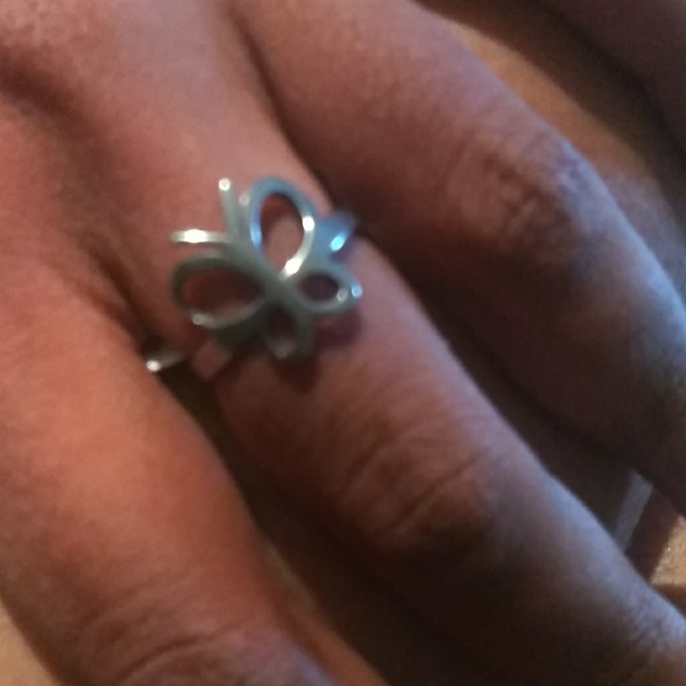 Stainless Steel Butterfly ring